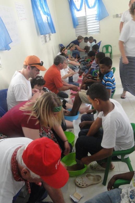 Day 5, blog @ house-build, foot-washing2